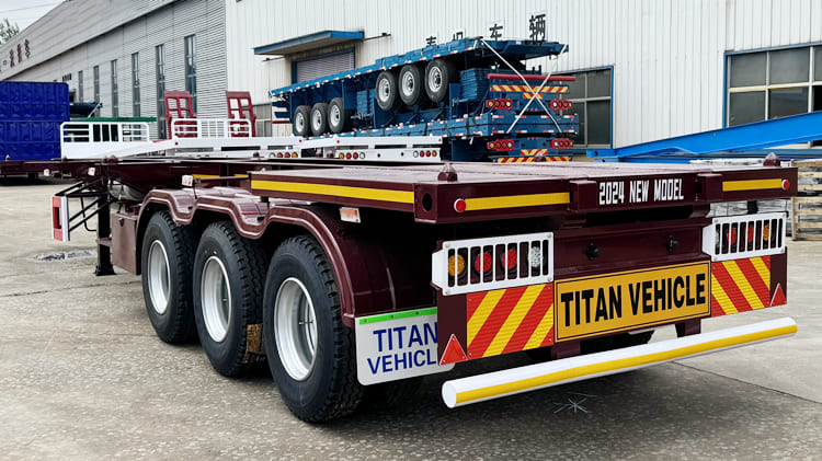 New 40 Foot Container Chassis Trailer for Sale in Philippines