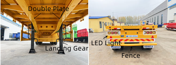 3 Axle Flat Bed Trailer for Sale in Philippines, Manila