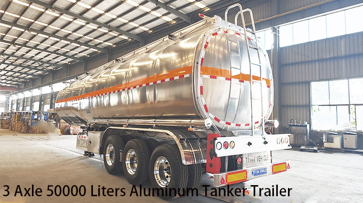 3 Axles 50000 Liters Aluminum Tanker Trailer for Sale in Philippines, Manila