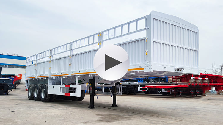 60 Ton Fence Semi Trailer for Sale in Philippines, Phili