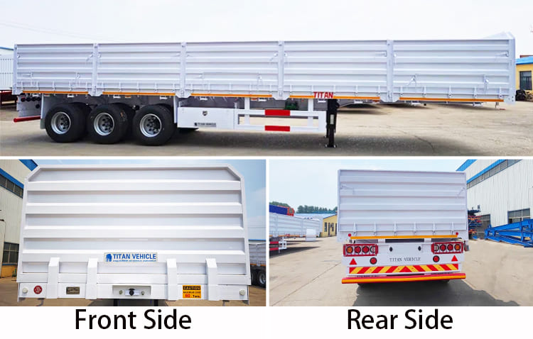 Tri Axle Side Wall Trailer for Sale in Philippines, Davao