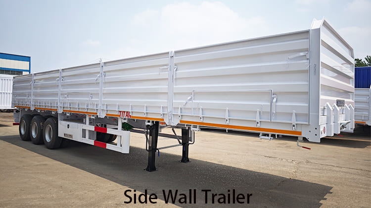 Tri Axle Side Wall Trailer for Sale in Philippines, Davao