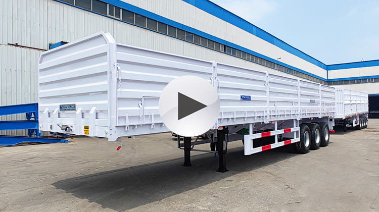 Tri Axle Side Wall Trailer for Sale in Philippines, Davao