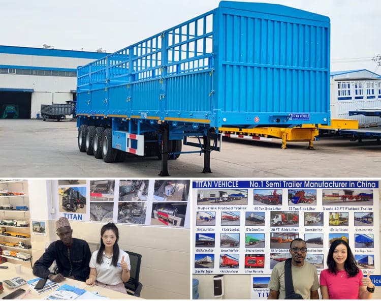 4 Axle Fence Cargo Semi Trailer for Sale in Philippines, Phili