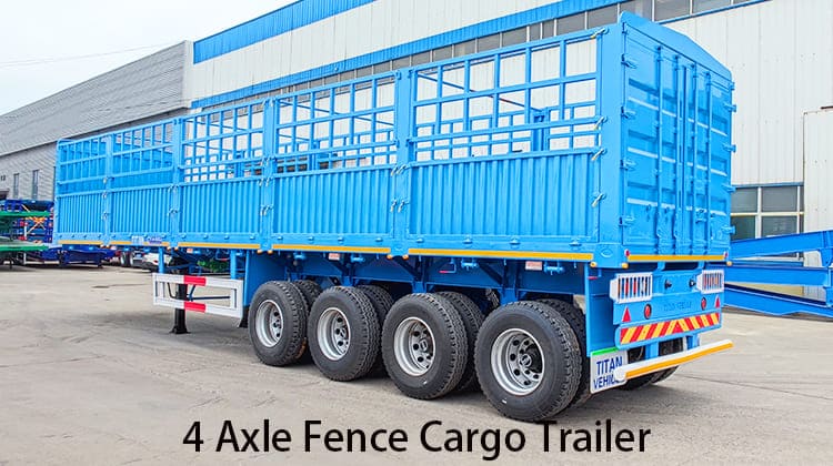 4 Axle Fence Cargo Semi Trailer for Sale in Philippines, Phili