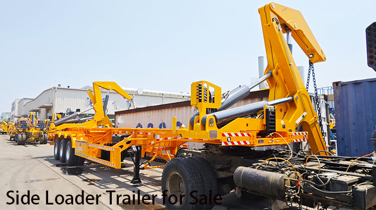 37 Ton Side Loader Trailer for Sale in Philippines,Cebu