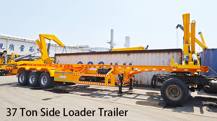 37 Ton Side Loader Trailer for Sale in Philippines,Cebu
