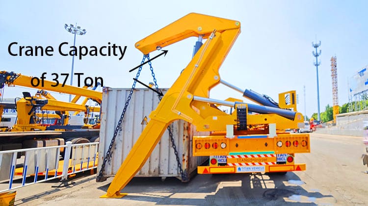 37 Ton Side Loader Trailer for Sale in Philippines,Cebu