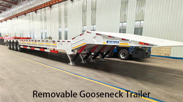 100T Removable Gooseneck Trailer for Sale in Philippines, Cebu