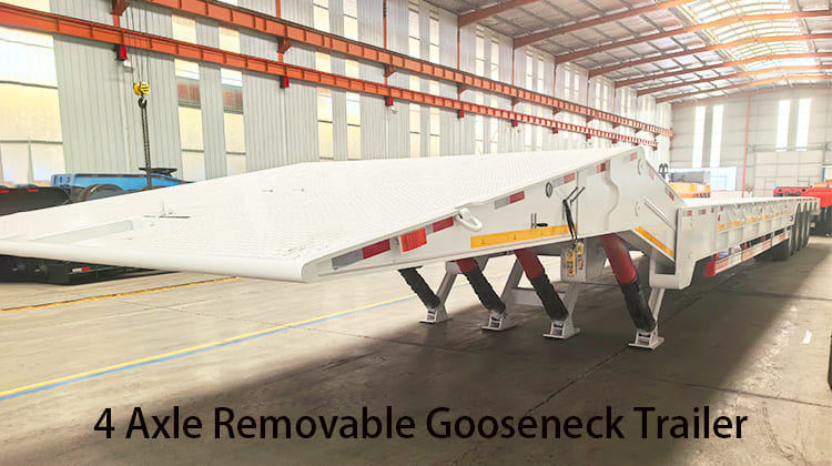 100T Removable Gooseneck Trailer for Sale in Philippines, Cebu