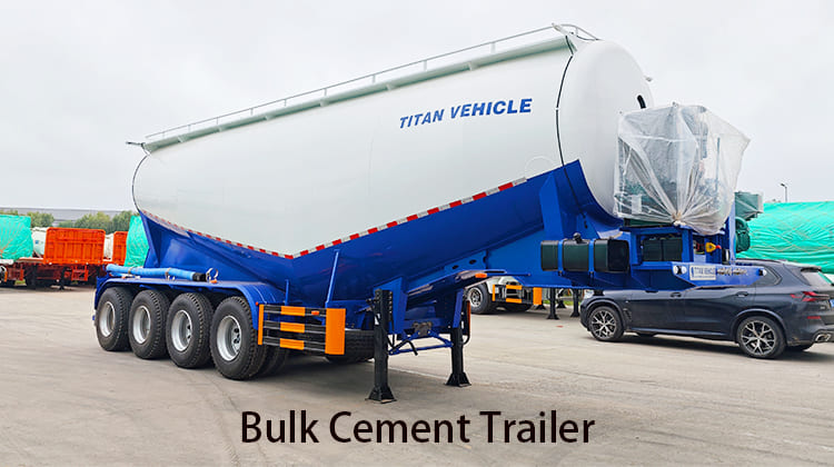 4 Axle 45CBM Bulker Cement Trailer for Sale in Philippines, Phili  