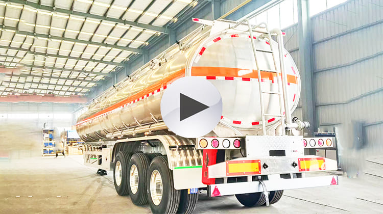 3 Axle Aluminum Fuel Tanker Trailer for Sale in Philippines, Manila