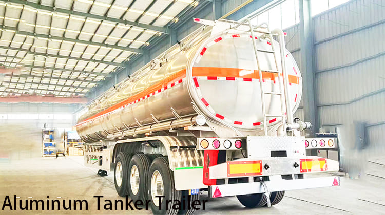3 Axle Aluminum Fuel Tanker Trailer for Sale in Philippines, Manila
