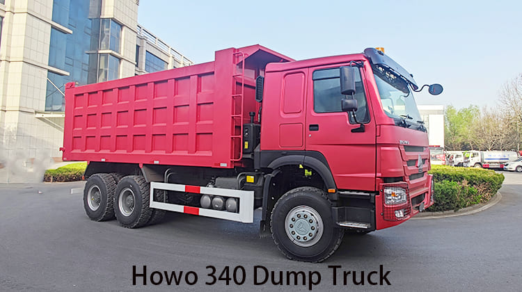 Sinotruk Howo 340 Dump Truck Price for Sale in Philippines, Batangas