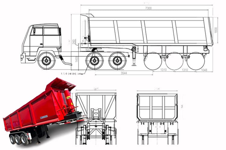 3 Axle Tipper Trailer for Sale in Philippines, Manil