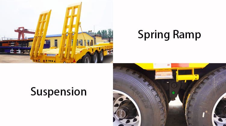 60 Ton Low Bed Trailer Manufacturers for Sale in Philippines, Davao