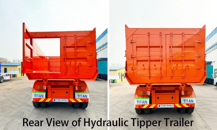 4 Axle Hydraulic Tipper Trailer for Sale in Philippines, Manil