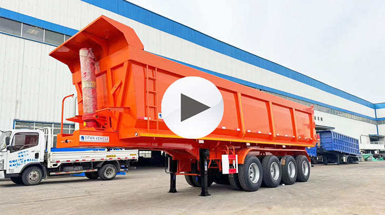 4 Axle Hydraulic Tipper Trailer for Sale in Philippines, Manil