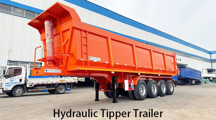 4 Axle Hydraulic Tipper Trailer for Sale in Philippines, Manil