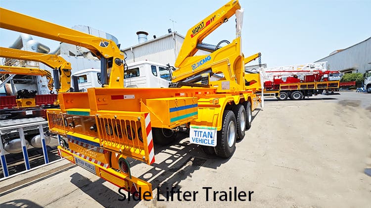 37 Ton Side Lifter Trailer for Sale in Philippines,Cebu