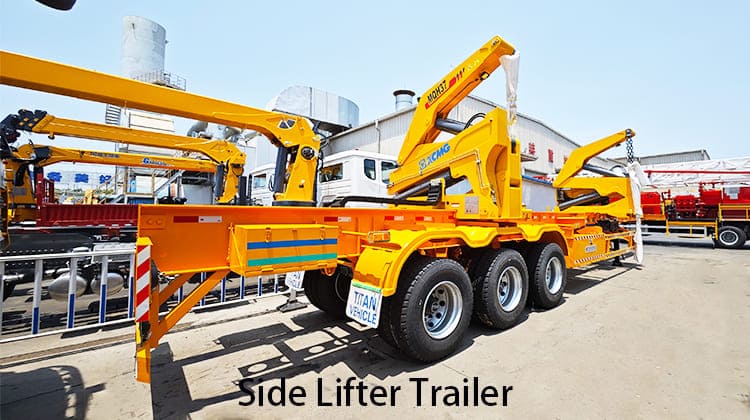 37 Ton Side Lifter Trailer for Sale in Philippines,Cebu