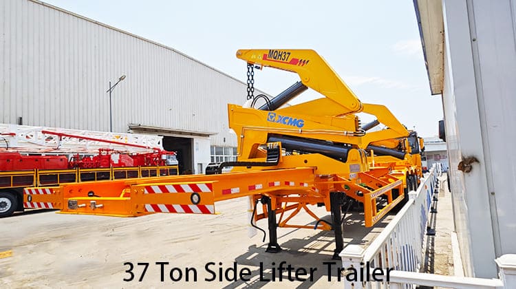 37 Ton Side Lifter Trailer for Sale in Philippines,Cebu