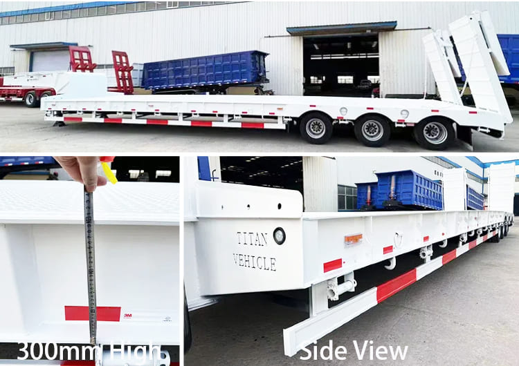 100 Ton Lowbed Trailer for Sale in Philippines, Davao