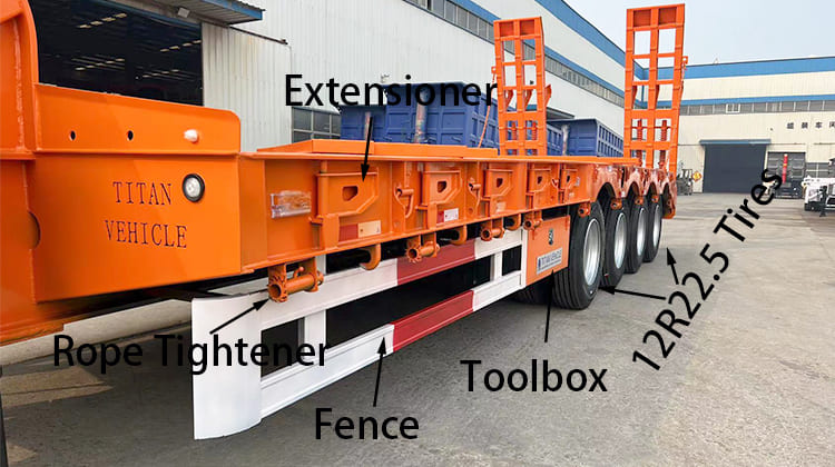 4 Axle Low Loader Trailer for Sale in Philippines, Cebu