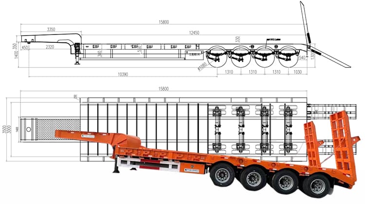 4 Axle Low Loader Trailer for Sale in Philippines, Cebu