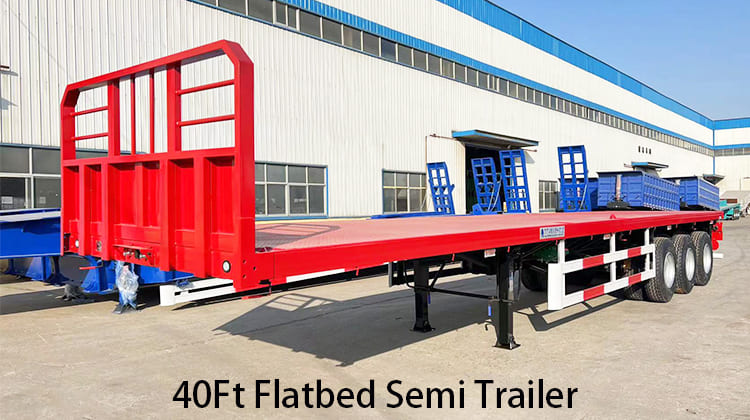 40Ft Flatbed Semi Trailer for Sale in Philippines, Phapa