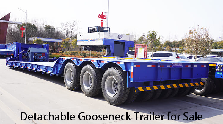 3 Line 6 Axles Detachable Gooseneck Trailers for Sale in Philippines, Manila