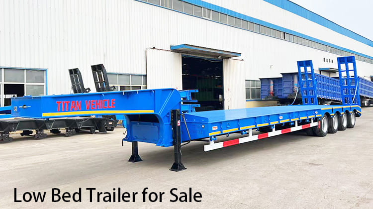100 Ton Low Bed Trailer for Sale in Philippines, Manila