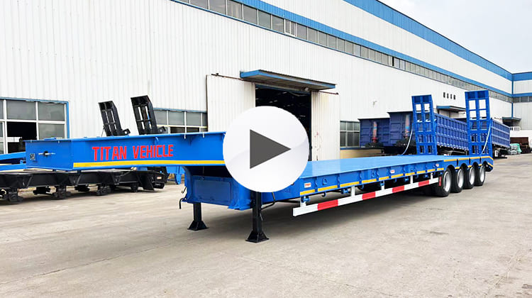 100 Ton Low Bed Trailer for Sale in Philippines, Manila