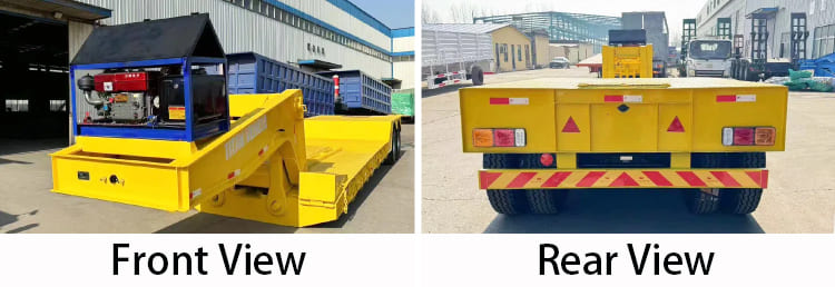2 Axle Low Bed Gooseneck Trailer for Sale in Philippines, Phapa