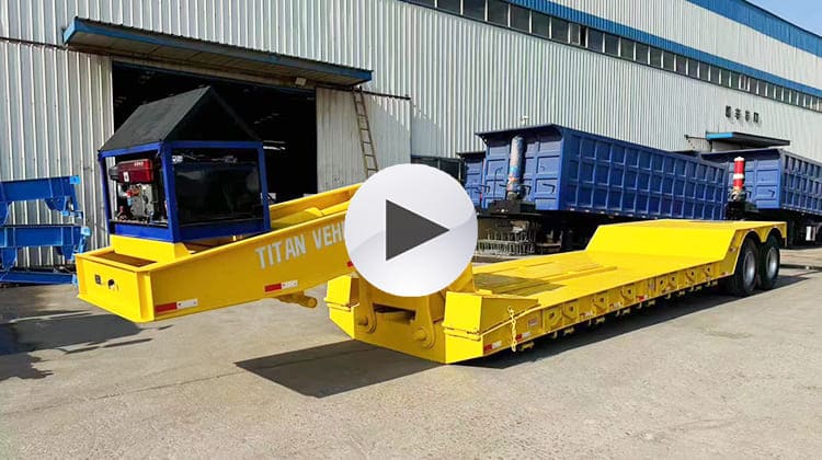 2 Axle Low Bed Gooseneck Trailer for Sale in Philippines, Phapa