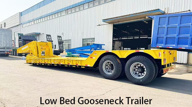2 Axle Low Bed Gooseneck Trailer for Sale in Philippines, Phapa
