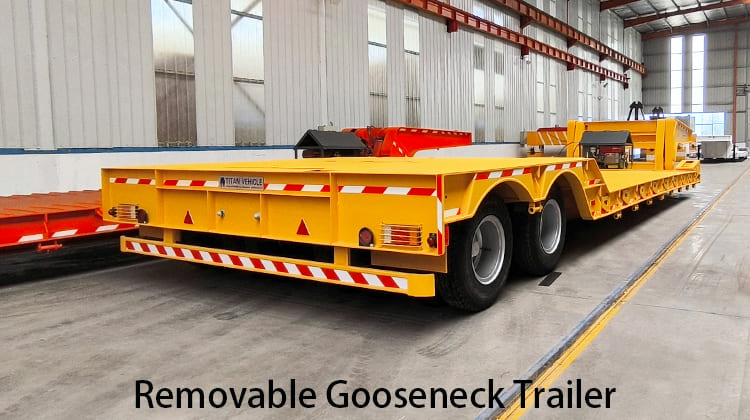 2 Line 4 Axle Removable Gooseneck Trailer for Sale in Philippines, Manila