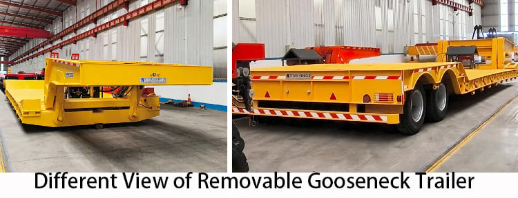 2 Line 4 Axle Removable Gooseneck Trailer for Sale in Philippines, Manila