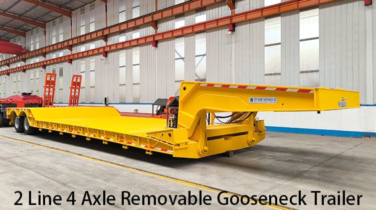 2 Line 4 Axle Removable Gooseneck Trailer for Sale in Philippines, Manila