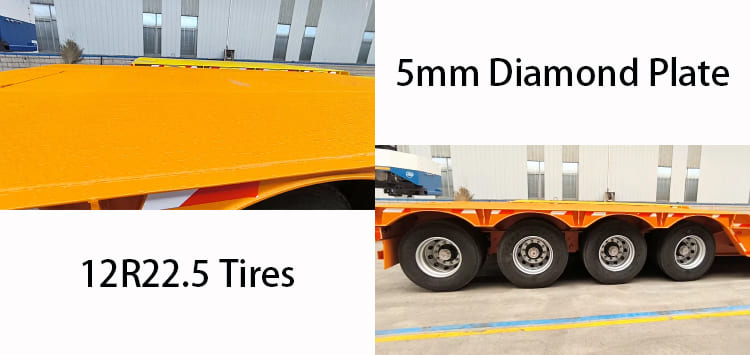 100 Ton Detachable Gooseneck Trailer for Sale in Philippines, Cebu