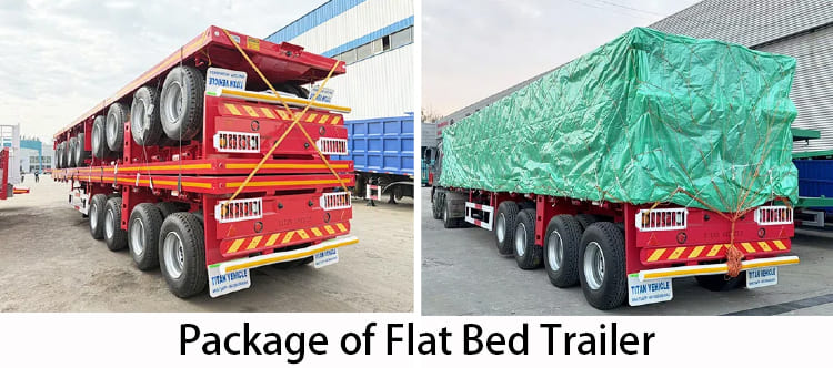4 Axle Flat Bed Trailer Price for Sale in Philippines, Phapa