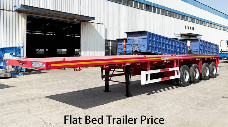 4 Axle Flat Bed Trailer Price for Sale in Philippines, Phapa