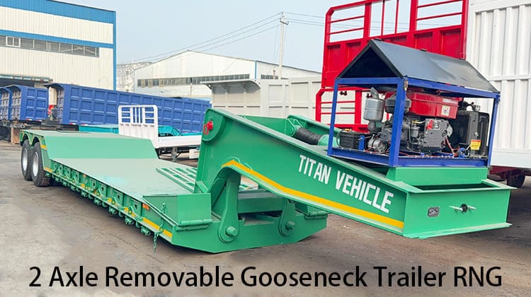 New 2 Axle Removable Gooseneck Trailer RNG for Sale in Philippines, Manila
