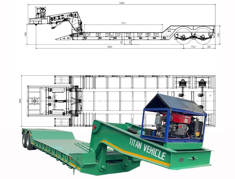 New 2 Axle Removable Gooseneck Trailer RNG for Sale in Philippines, Manila