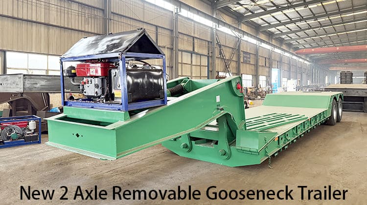 New 2 Axle Removable Gooseneck Trailer RNG for Sale in Philippines, Manila