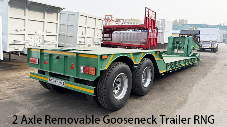 New 2 Axle Removable Gooseneck Trailer RNG for Sale in Philippines, Manila