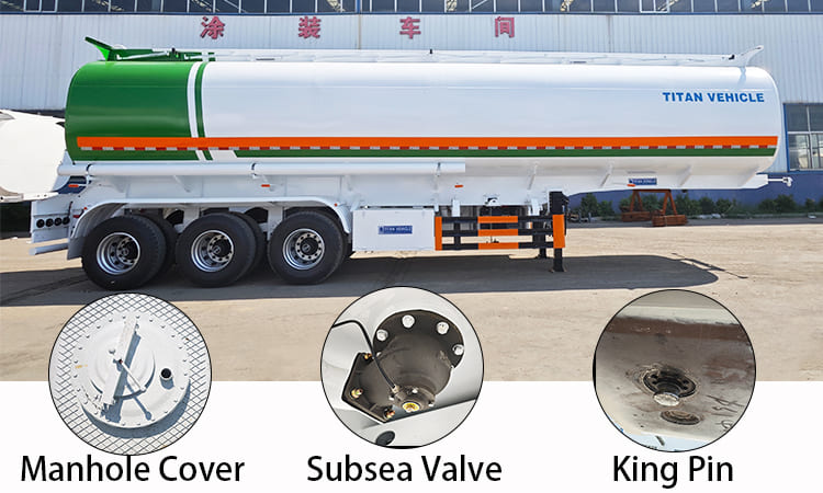 Tri Axle Oil Tanker Semi Trailer | Oil Tanker Trailer for Sale in Philippines, Manila