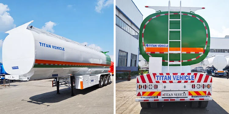 Tri Axle Oil Tanker Semi Trailer | Oil Tanker Trailer for Sale in Philippines, Manila