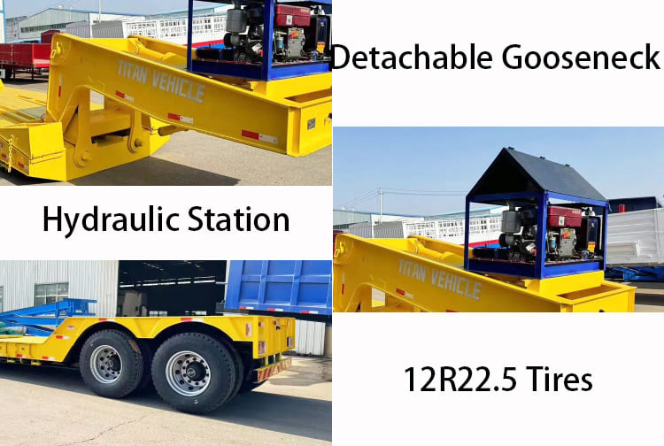 2 Axle Low Bed Gooseneck Trailer for Sale in Philippines, Phapa