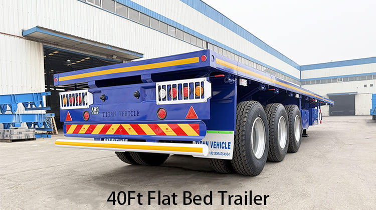 40Ft Flat Bed Trailer for Sale Near Me in Philippines, Batangas